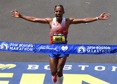 2014 boston marathon results|America's Meb Keflezighi Wins An Emotional Boston .
